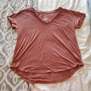 Dusty rose tee